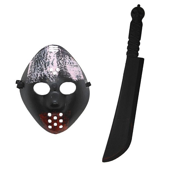 Kit Jason - Sexta-Feira 13 - Halloween - 2 unidades - Rizzo