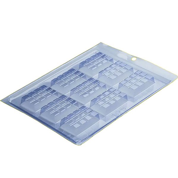 Forma Simples Trad. Cód. 129 - Tabletinhos Decorados - 1 unidade - Porto Formas - Rizzo