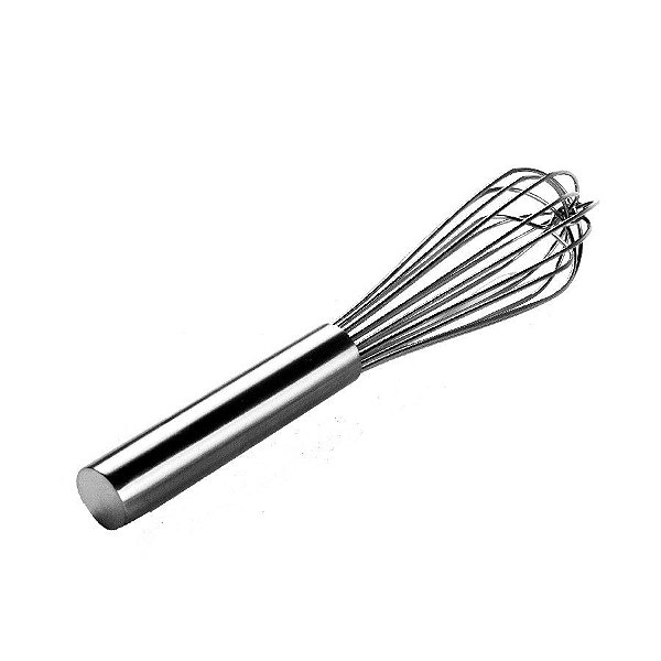 Fouet Batedor - Arame Flexível - 30,5 cm - Cromus Linha Profissional Allonsy - 1 unidade - Rizzo