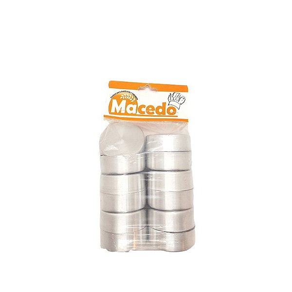 Forminha para Pão de Mel Fixa - 6cm x 2cm Altura - 12 unidades - Macedo - Rizzo