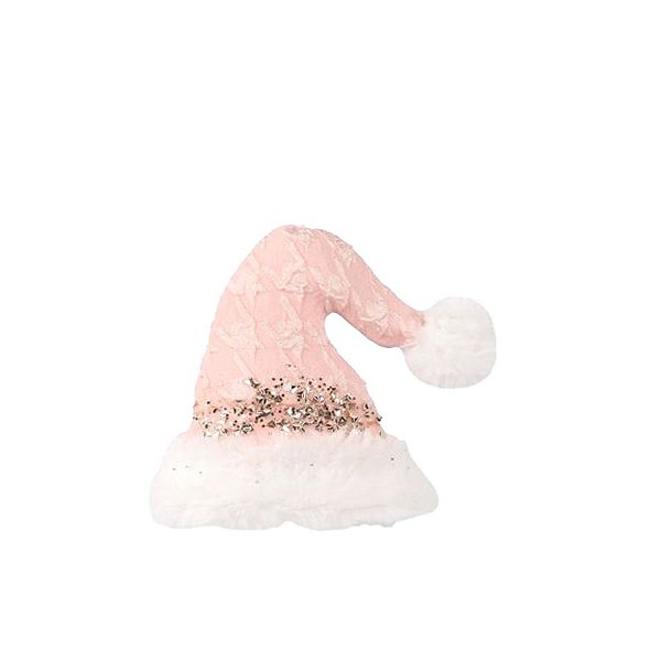 Gorro de Papai Noel Rosa - 1 unidade - Rizzo Embalagens