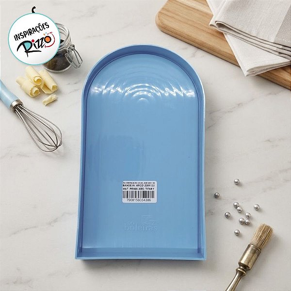 Bandeja Arco - BD-A - 220 x 122 - Tiffany - 1 unidade - Só Boleiras - Rizzo