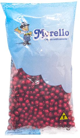 Confeitos Sweet Glow - Vermelho P - 1 unidade - Morello - Rizzo