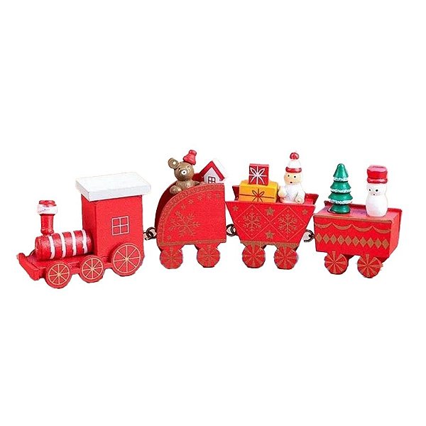 Mini Trem Natalino - Modelo C - 1 unidade - Rizzo