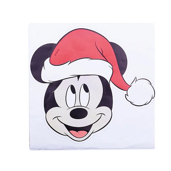 Guardanapo Mickey Natal Disney - 33cm - 20 unidades - Cromus - Rizzo Embalagens