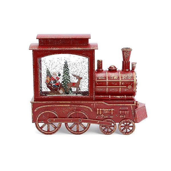Trem Noel com LED Colorido - 3AA - Cromus Natal - 1 unidade - Rizzo