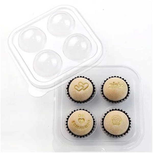Blister 4 Brigadeiros - 5 unidades - Rizzo