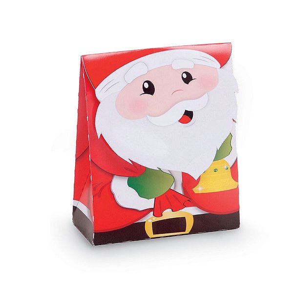 Caixa para 2 Doces Sem Visor Jingle Bell Natal Rizzo Embalagens