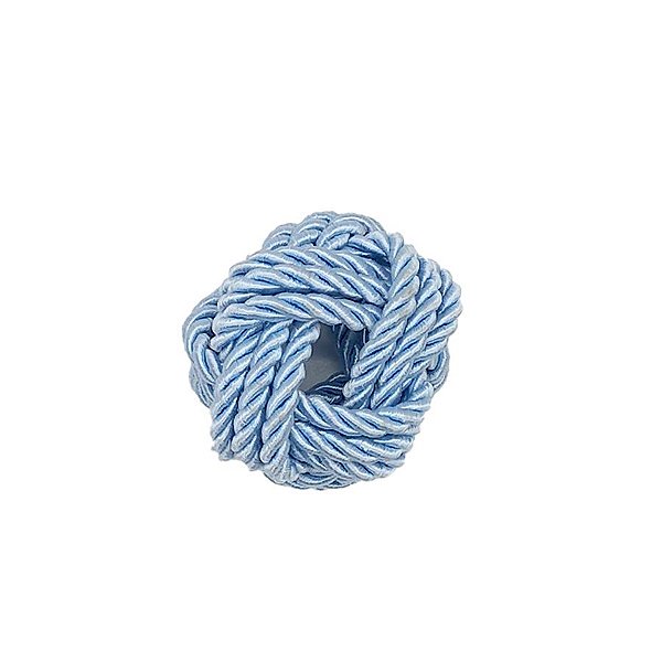 Porta Guardanapo Trançado - Azul Bebe - 1 unidade - Rizzo
