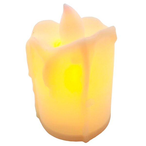 Vela de Led - Amarela - 1 unidade - Rizzo