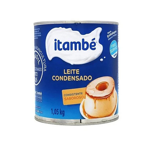 Leite Condensado Itambé 1,05kg Rizzo Confeitaria