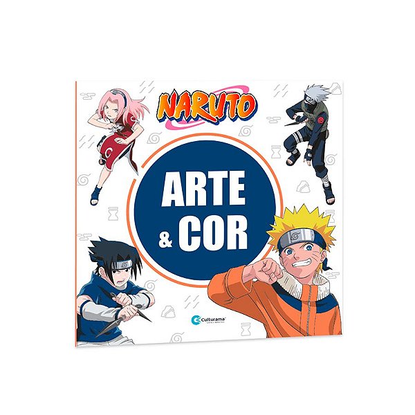Arte e Cor Naruto - 1 unidade - Culturama - Rizzo