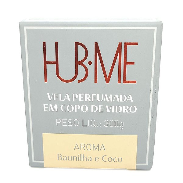 Vela Aromática - Baunilha e Coco - 1 unidade - Cromus - Rizzo