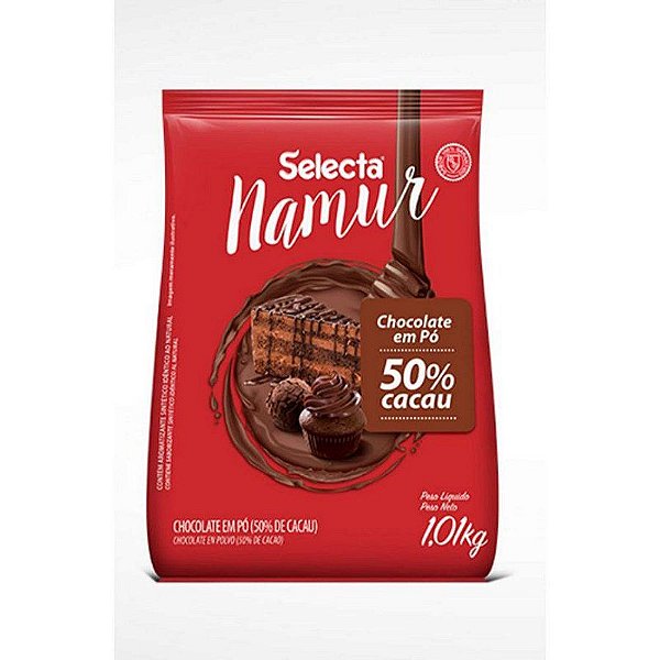 Chocolate em Pó - 50% Cacau Namur - Mix
