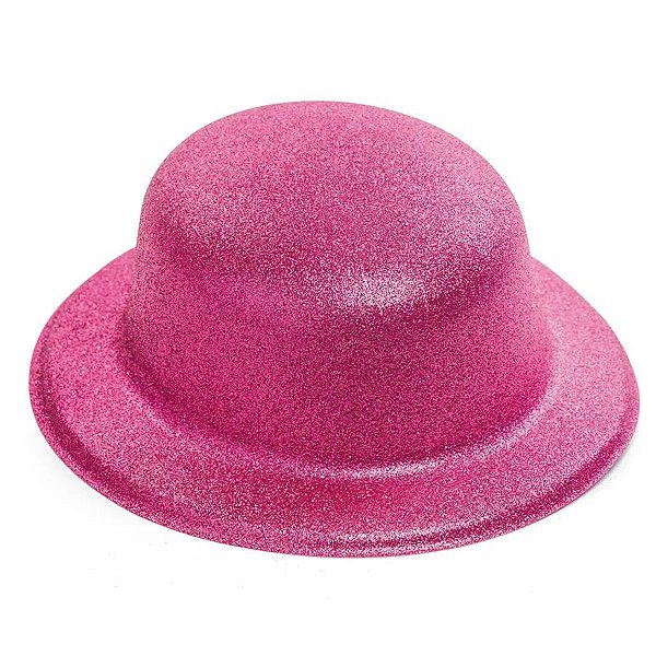 Chapéu Pink c/ Glitter- 1 unidade - Cromus - Rizzo