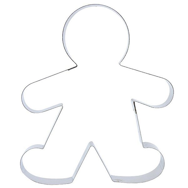 Cortador Gingerbread 1 G Ref. 123 RR Cortadores Rizzo Confeitaria