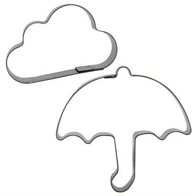 Kit Cortador Guarda Chuva P Ref. 208 RR Cortadores Rizzo Confeitaria