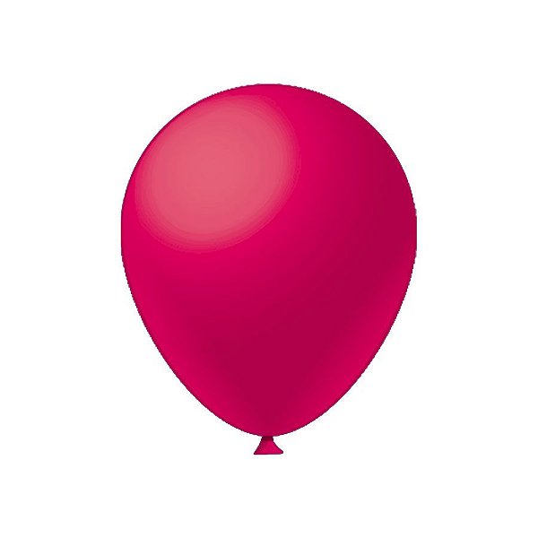 Balão de Festa Látex Liso - Pink - Festball - Rizzo