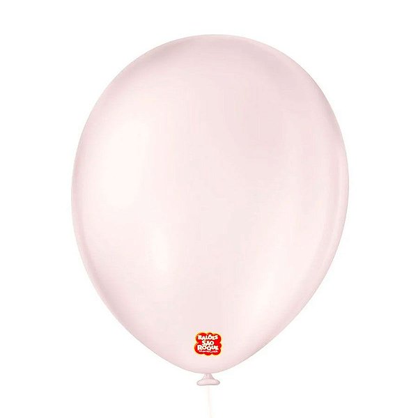 Balão de Festa Látex Candy Colors - Rosa  - São Roque - Rizzo Balões