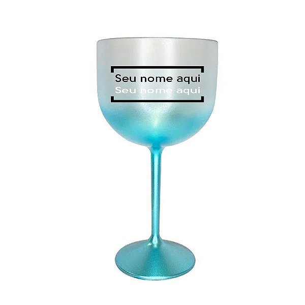 Taça de Gin para Personalizar c/ Nome - Tiffany   - 1 unidade - Rizzo