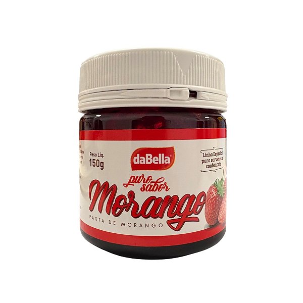 Pasta Saborizante Puro Sabor Morango 150g daBella
