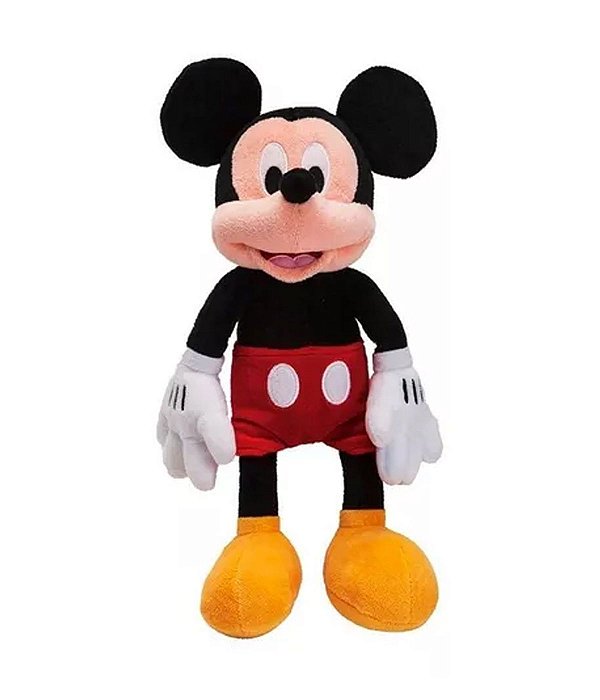 Pelúcia Mickey 40cm - 1 unidade - Disney Original - Rizzo