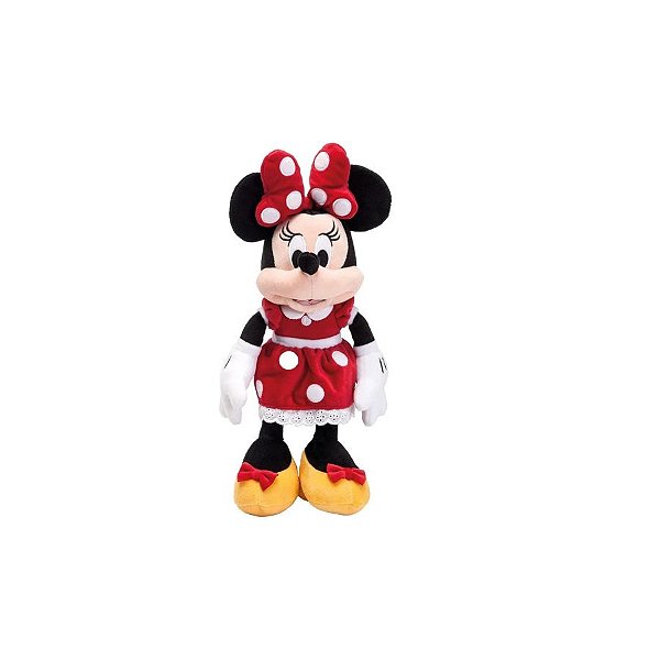 Pelúcia Minnie 40cm - 1 unidade - Disney Original - Rizzo