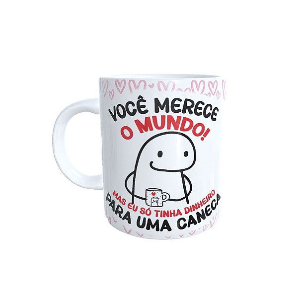 Caneca meme boneco palito aniversário rep bardei