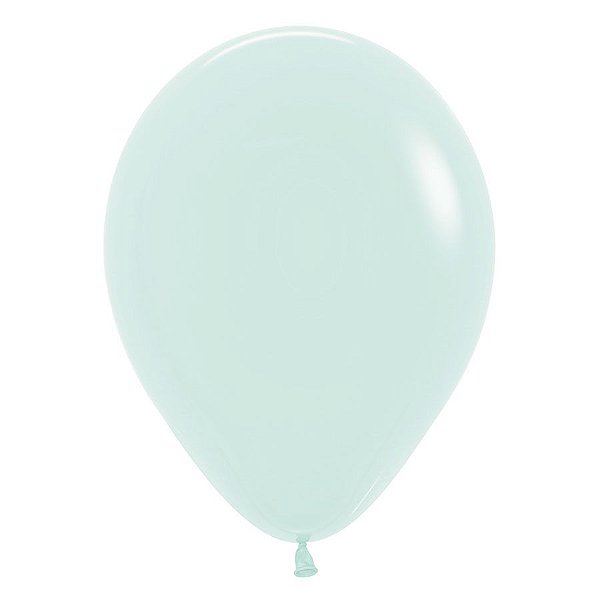Balão de Festa Latéx Pastel Mate - Verde (Cor:630) -  Sempertex - Rizzo