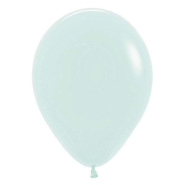 Balão de Festa Latéx Pastel Mate - Verde (Cor:630) -  Sempertex - Rizzo