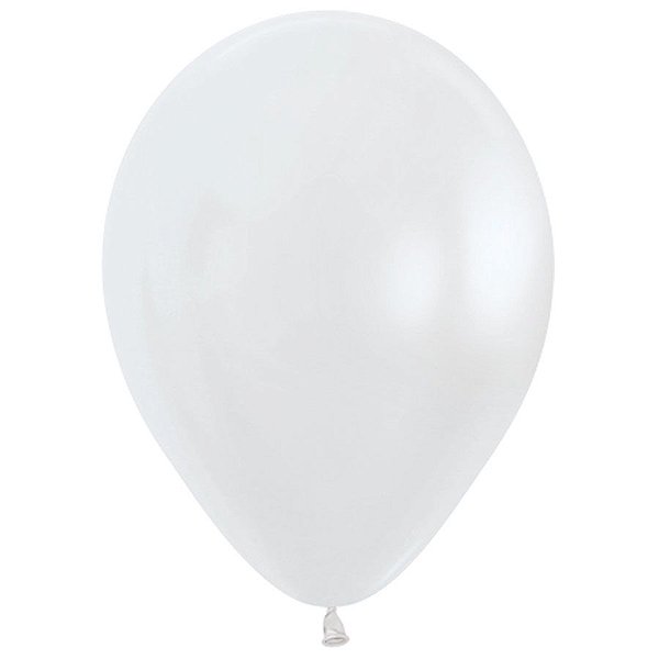 Balão de Festa Latéx Satin - Perola (Cor:406) -  Sempertex - Rizzo