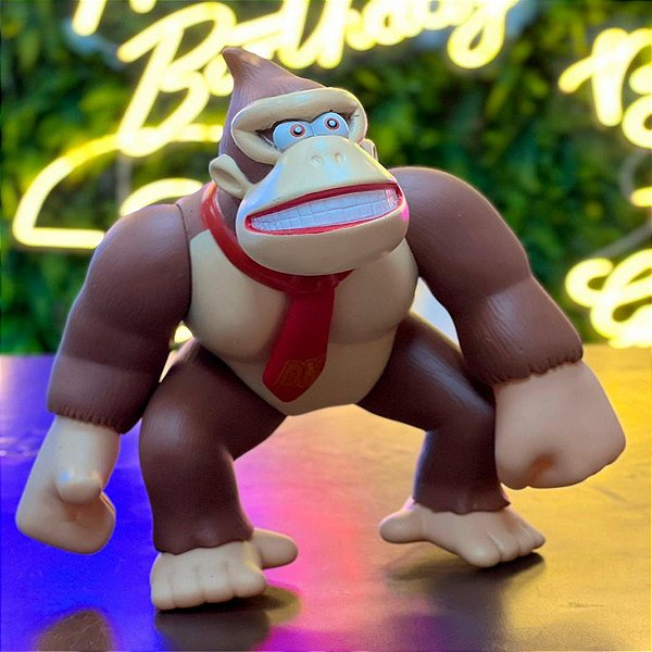 Boneco do Donkey Kong em Vinil - 1 unidade - Rizzo