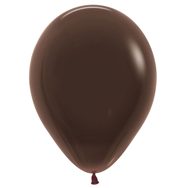 Balão de Festa Latéx Fashion - Chocolate (Cor:076) - Sempertex - Rizzo
