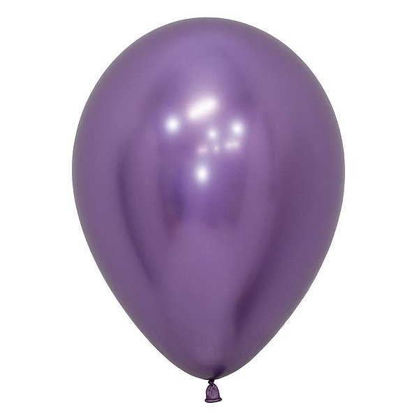 Balão de Festa Latéx Reflex - Violeta (Cor:051) -  Sempertex - Rizzo