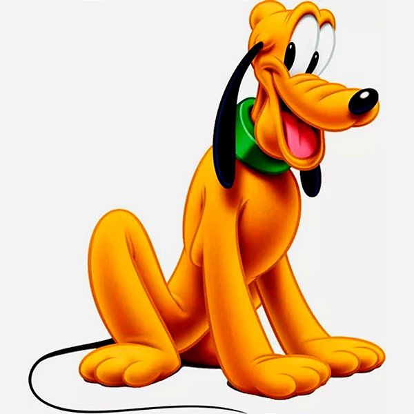Personagem MDF Pluto - 1 unidade - Rizzo