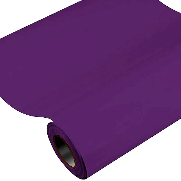 Vinil Adesivo 1m x 30cm - Roxo Retrô - 01 Unidade - Vinil - Rizzo Embalagens