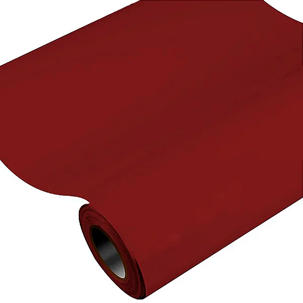 Vinil Adesivo 1m x 30cm - Vinho - 01 Unidade - Vinil - Rizzo Embalagens