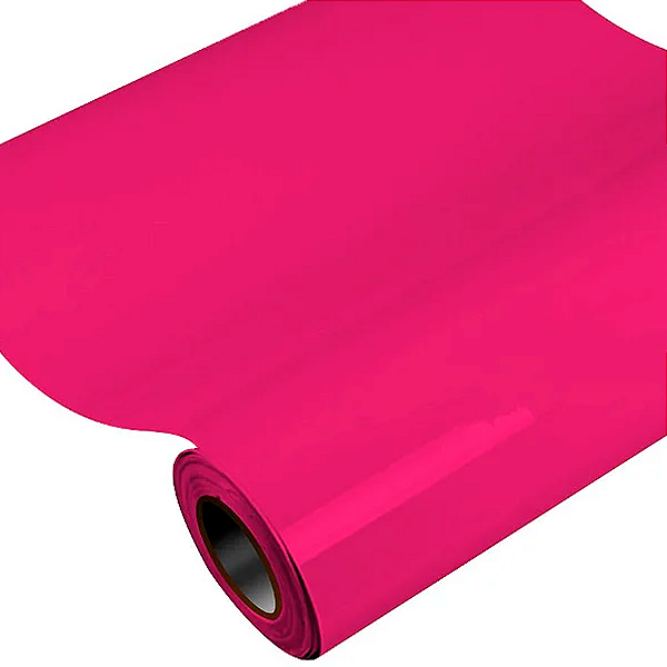 Vinil Adesivo Metálico 60cm x 30cm - Rosa - 01 Unidade - Vinil - Rizzo Embalagens