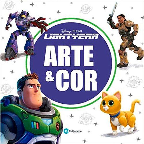 Livro Arte e Cor Lightyear - 1 unidade - Culturama - Rizzo