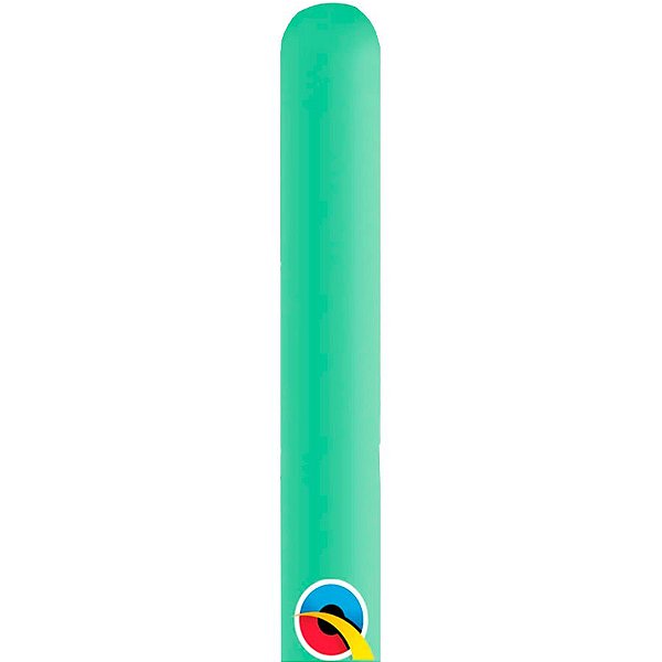 Balão de Festa Canudo - Wintergreen (Verde Inverno) - 160" - Qualatex - Rizzo
