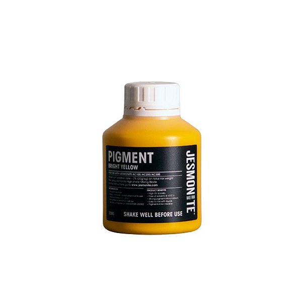 Pigmento Amarelo Brilhante (Bright Yellow) 200g - 1 unidade - Jesmonite - Rizzo