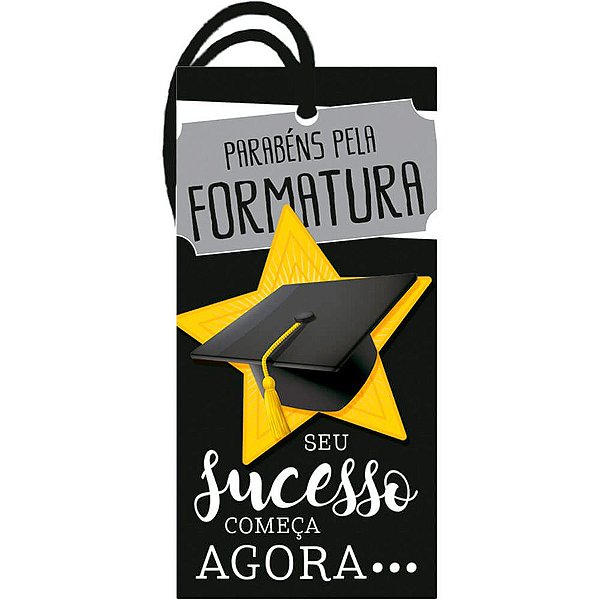 Decor Home Tag "Formatura" - DHT2-081 - 1 unidade - Litoarte - Rizzo