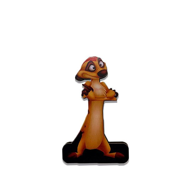 Personagem MDF Timão - Contém 1 unidade unidades - Rizzo