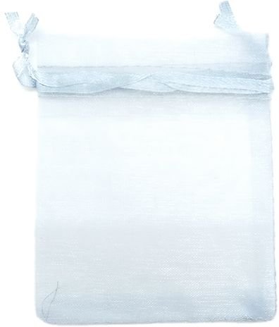 Saquinho de Organza - Branco - 10 unidades - Rizzo
