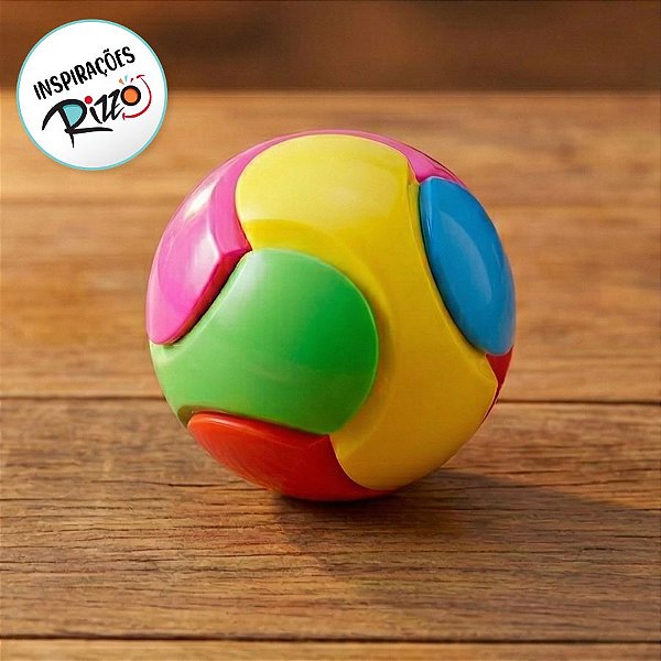 Brinquedo Bola Quebra-Cabeça - Sortido - 1 unidade - Rizzo