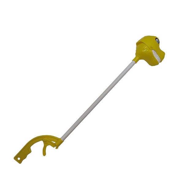 Brinquedo Boca Maluca Dino Rex - Amarelo - 1 unidade - Rizzo