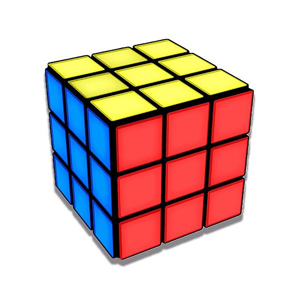 Cubo Mágico Clássico - 1 unidade - Rizzo