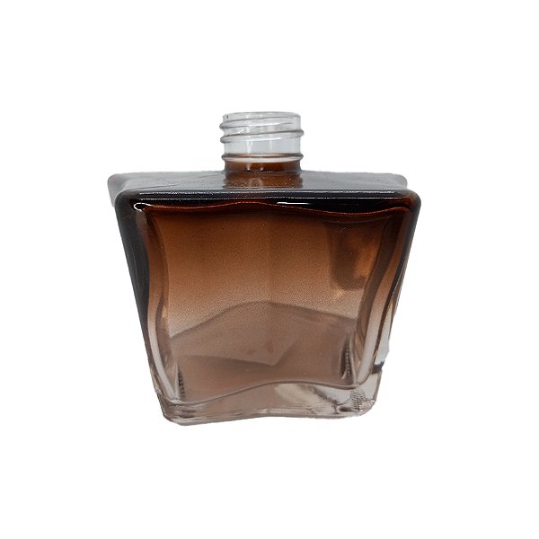 Frasco para Perfumaria de Vidro Estrela - Star Marrom/Degradê - 290ml - 1 unidade - Rizzo