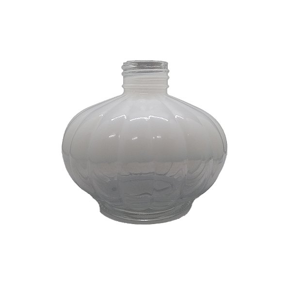 Frasco para Perfumaria de Vidro Redondo - Sofia Branco - 200ml - 1 unidade - Rizzo