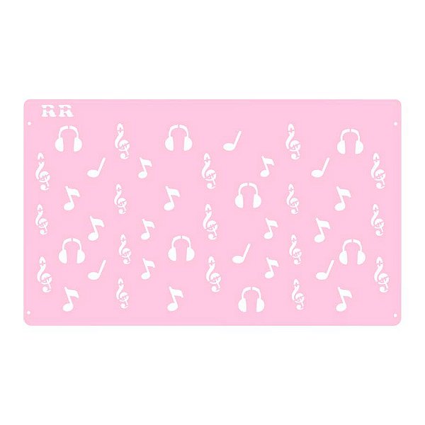 Stencil Notas Musicais 1 - Ref. 3032 - 1 unidade - RR Cortadores - Rizzo